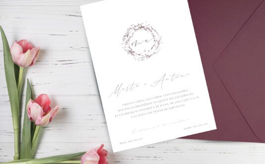 Invitaciones de boda